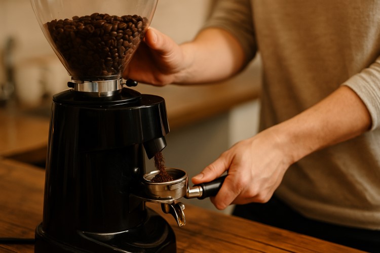 coffee grinding