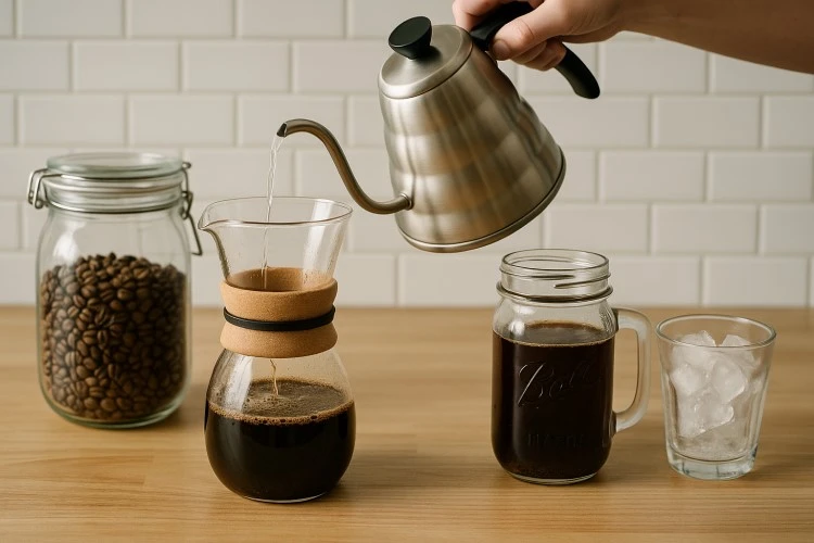 How to prepare cold coffee
